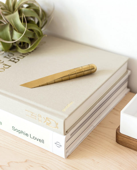 New Brass Desk Knife
