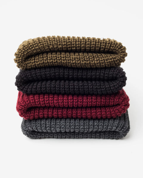 Grob gestrickte Mütze